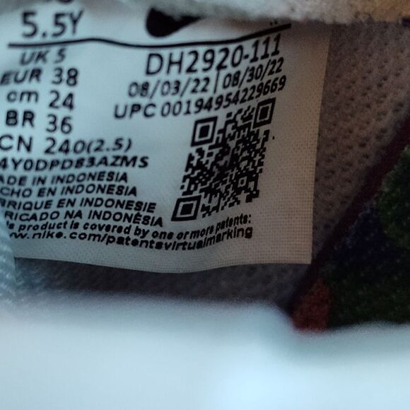 Nike Air Force 1 LE Big Kids' Shoes size 5.5/ women's size 7 - Picture 11 of 11